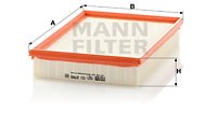 Filter, interior air MANN-FILTER CU2785