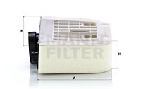 Air Filter MANN-FILTER C38011