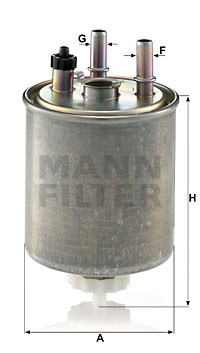 Fuel Filter MANN-FILTER WK9022