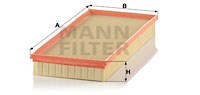 Air Filter MANN-FILTER C40163