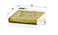 Filter, interior air MANN-FILTER FP1829