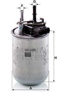Fuel Filter MANN-FILTER WK9066
