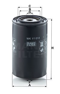 Fuel Filter MANN-FILTER WK11014
