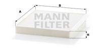 Filter, interior air MANN-FILTER CU2356