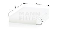 Filter, interior air MANN-FILTER CU2940