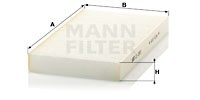 Filter, interior air MANN-FILTER CU2951