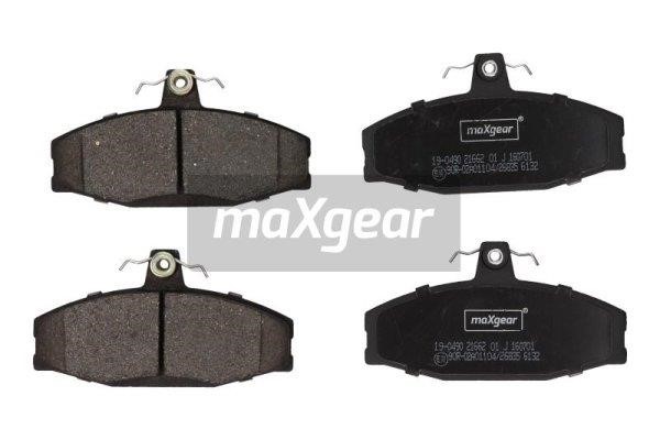 Brake Pad Set, disc brake MAXGEAR 190490