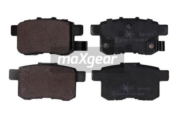 Brake Pad Set, disc brake MAXGEAR 191476