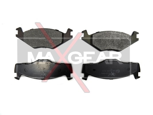 Brake Pad Set, disc brake MAXGEAR 190582