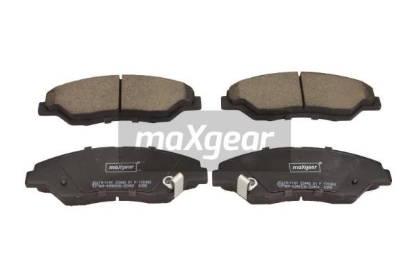 Brake Pad Set, disc brake MAXGEAR 191141