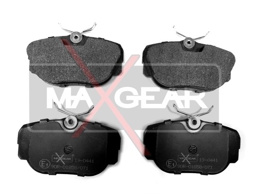Brake Pad Set, disc brake MAXGEAR 190441 2