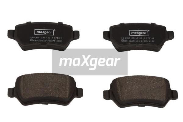 Brake Pad Set, disc brake MAXGEAR 190450