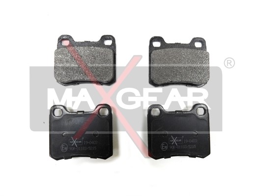Brake Pad Set, disc brake MAXGEAR 190403