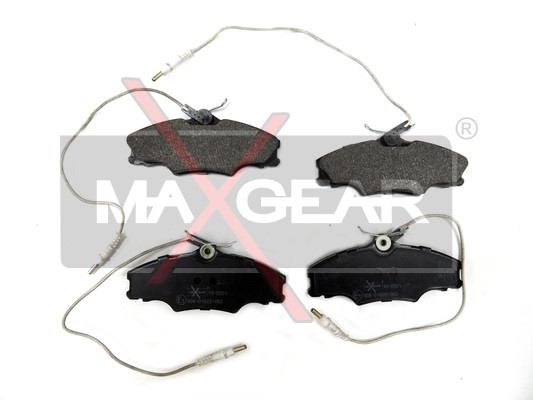 Brake Pad Set, disc brake MAXGEAR 190551 2