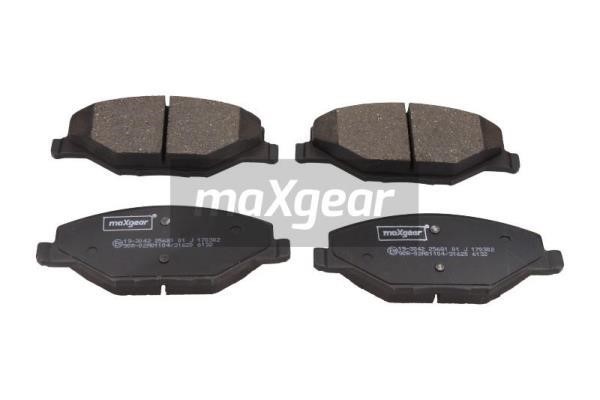 Brake Pad Set, disc brake MAXGEAR 193042