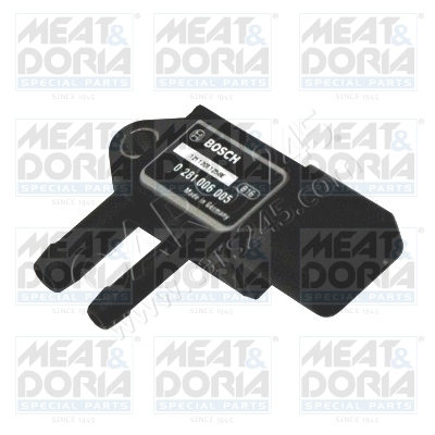 Sensor, exhaust pressure MEAT & DORIA 82316