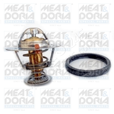 Thermostat, coolant MEAT & DORIA 92836
