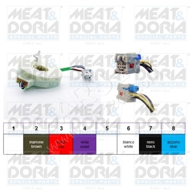 Steering Angle Sensor MEAT & DORIA 93060