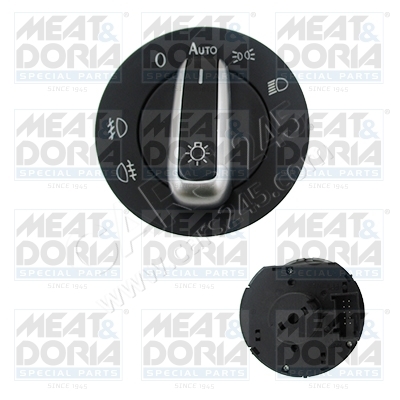 Switch, headlight MEAT & DORIA 23806