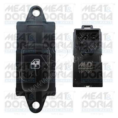 Switch, window regulator MEAT & DORIA 26501