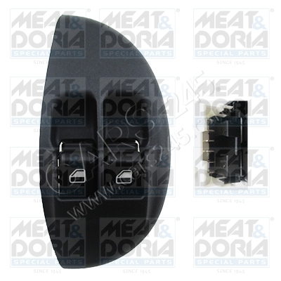 Switch, window regulator MEAT & DORIA 26486