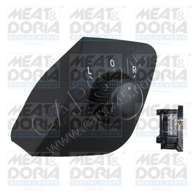 Switch, mirror adjustment MEAT & DORIA 206041