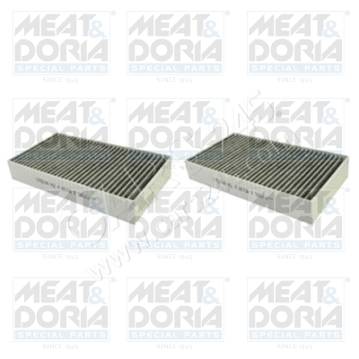 Filter, interior air MEAT & DORIA 17551K-X2