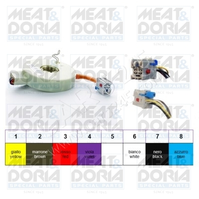 Steering Angle Sensor MEAT & DORIA 93056