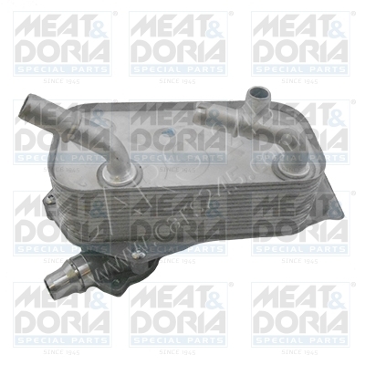 Oil Cooler, engine oil MEAT & DORIA 95254