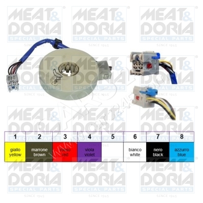 Steering Angle Sensor MEAT & DORIA 93054