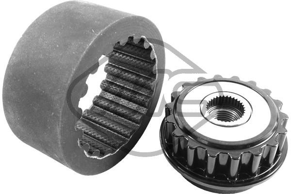 Alternator Freewheel Clutch Metalcaucho 58627