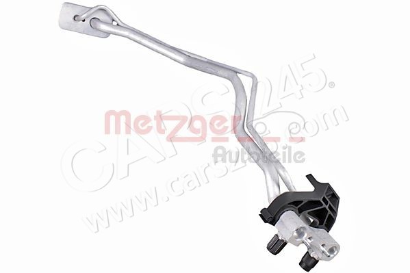 High-/Low Pressure Line, air conditioning METZGER 2360097 2