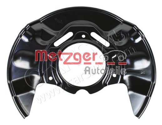 Splash Panel, brake disc METZGER 6115250