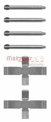 Accessory Kit, disc brake pad METZGER 109-1046