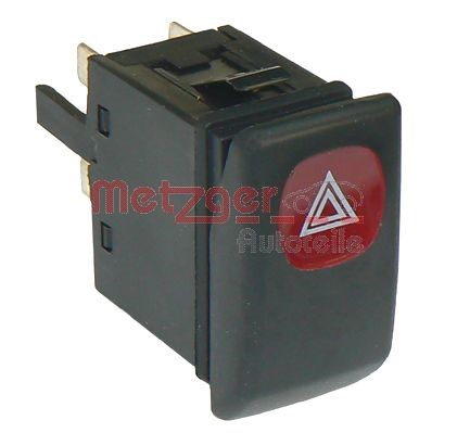 Hazard Warning Light Switch METZGER 0916016