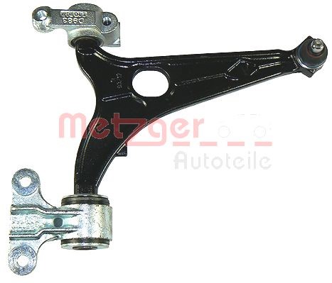 Control/Trailing Arm, wheel suspension METZGER 58072202