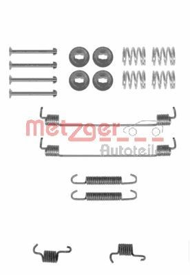 Accessory Kit, brake shoes METZGER 105-0777