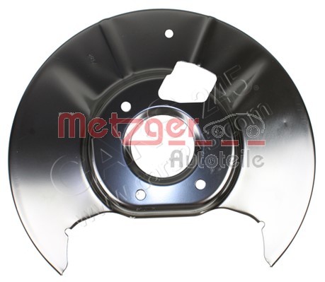 Splash Panel, brake disc METZGER 6115265