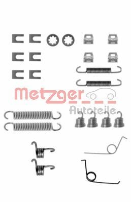 Accessory Kit, brake shoes METZGER 105-0545