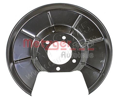 Splash Panel, brake disc METZGER 6115262