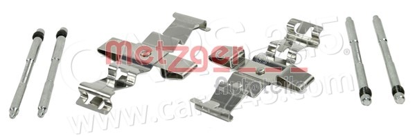Accessory Kit, disc brake pad METZGER 109-0042