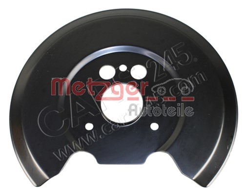Splash Panel, brake disc METZGER 6115282