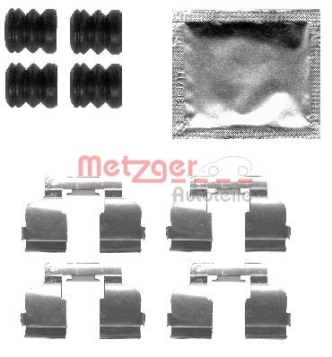 Accessory Kit, disc brake pad METZGER 109-1835