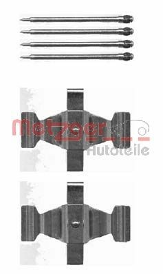 Accessory Kit, disc brake pad METZGER 109-1636