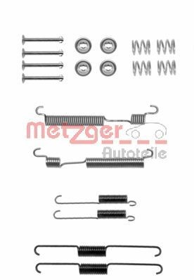 Accessory Kit, brake shoes METZGER 105-0824