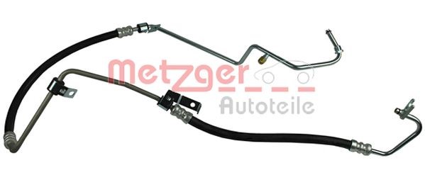 Hydraulic Hose, steering system METZGER 2361006