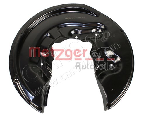 Splash Panel, brake disc METZGER 6115211