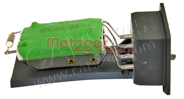 Resistor, interior blower METZGER 0917332
