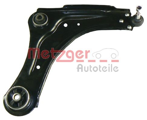 Control/Trailing Arm, wheel suspension METZGER 58070602