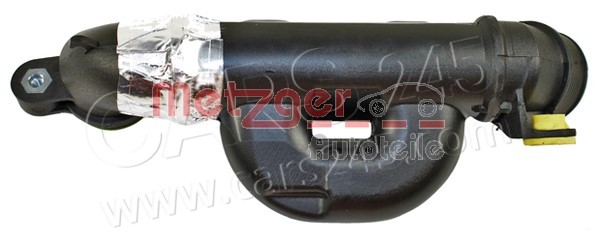 Resonator, charge air cooling METZGER 2400412